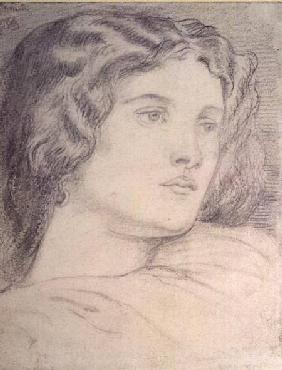 Portrait Head of Fanny Cornforth c.1862-5