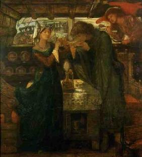 Tristram and Isolde Drinking the Love Potion 1867