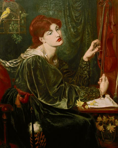 D.G.Rossetti / Veronica Veronese / 1872 von Dante Gabriel Rossetti