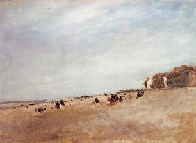 Strandszene in Rhyl 1872