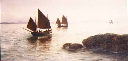 Fishing off the Coast of Penzance von David James