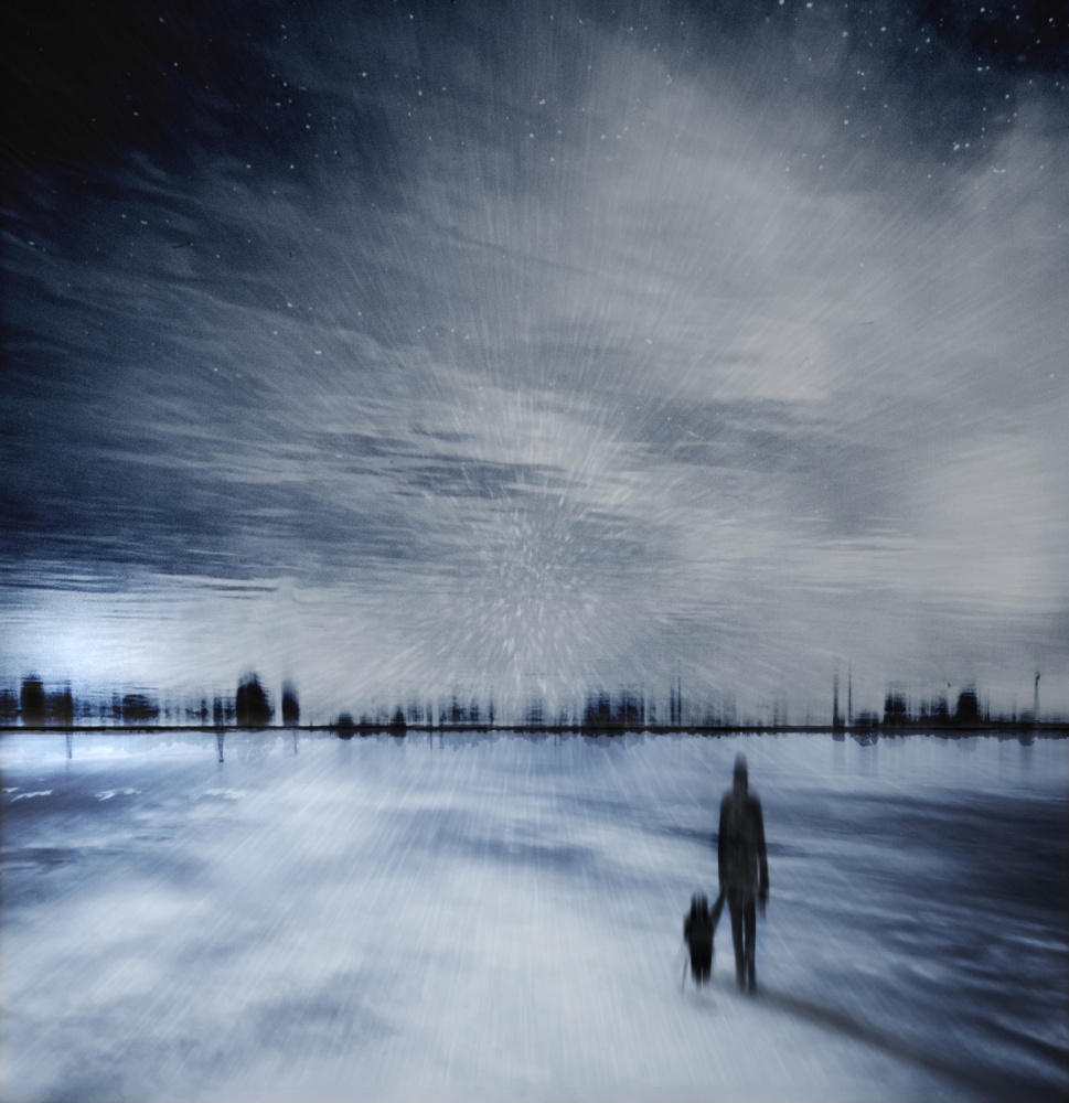 Ein langer Winterspaziergang von David Senechal Photographie (polydactyle)
