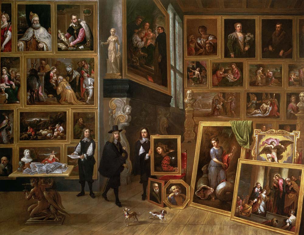 The Picture Gallery of Archduke Leopold Wilhelm (1614-61) von David Teniers