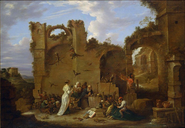 Die Versuchung des heiligen Antonius von David Teniers