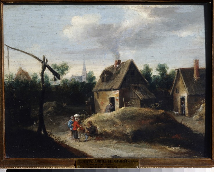Dorflandschaft von David Teniers