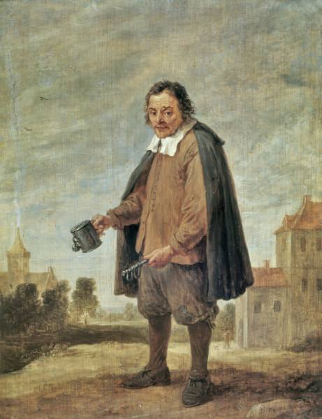 D.Teniers d.J., Spendensammler von David Teniers