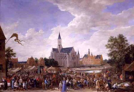 The Potters' Fair at Ghent von David Teniers