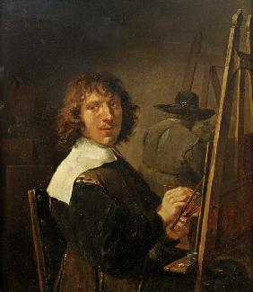 D.Teniers d.J.,Das Gesicht/Selbstbildnis