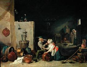 The Old Man and the Servant 1800