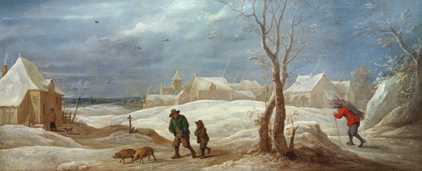 Winterlandschaft von David Teniers