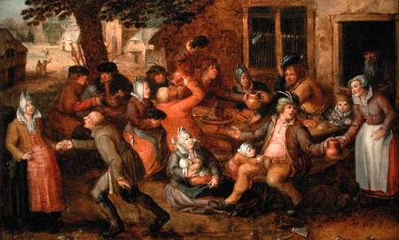 Peasants Merrymaking von David Vinckboons