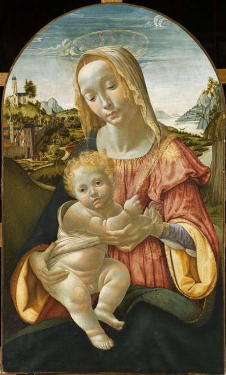 Madonna mit dem Kinde von Davide Ghirlandaio