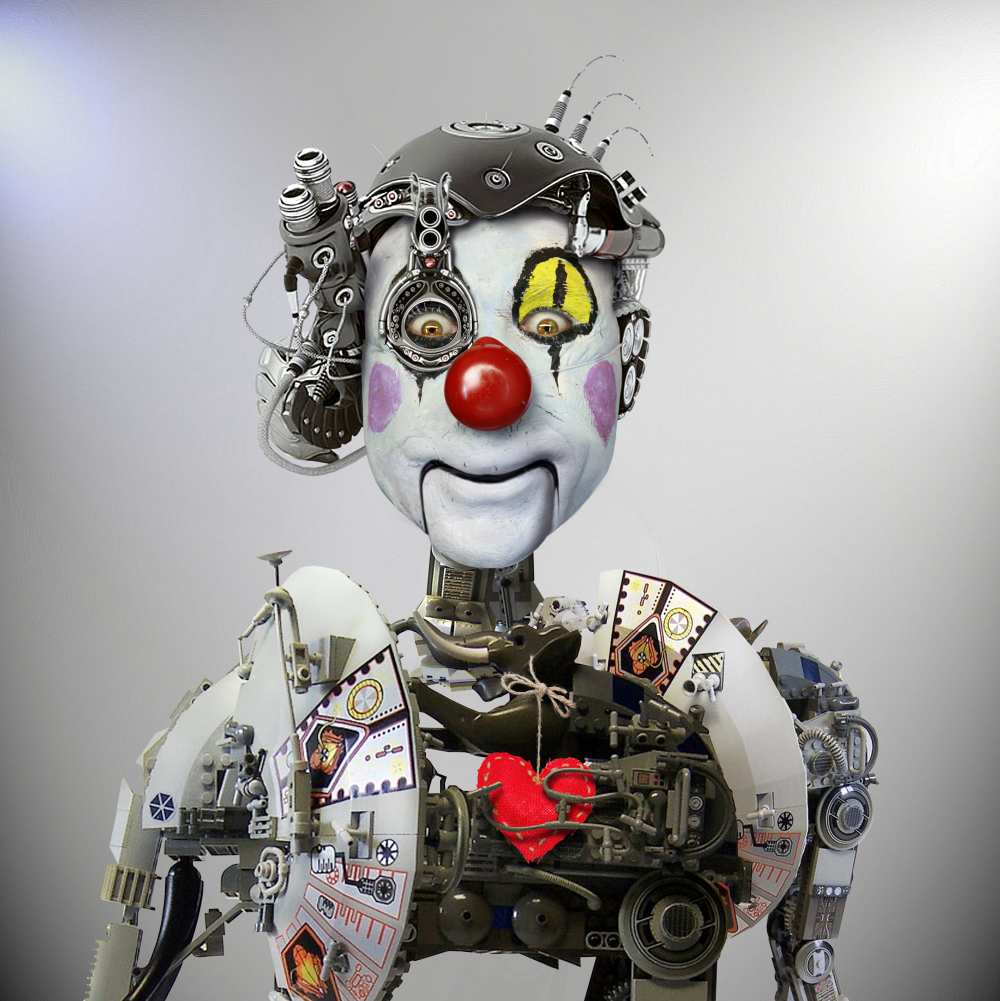 Electronic Clown von DDiArte