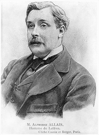 Alphonse Allais (1855-1905) late 19th century von Desire Mathieu Quesnel