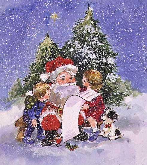 Father Christmas''s List  von Diane  Matthes
