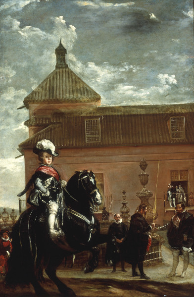 Baltasar Carlos at Riding School von Diego Rodriguez de Silva y Velázquez