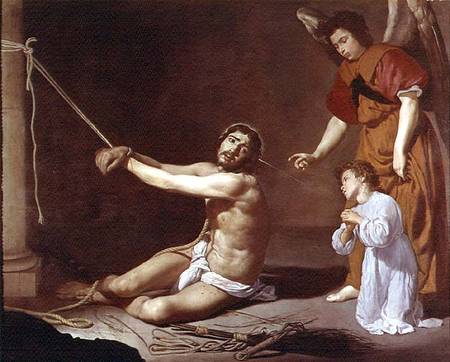 Christ After the Flagellation Contemplated by the Christian Soul von Diego Rodriguez de Silva y Velázquez