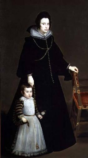 Dona Antonia de Ipenarrieta y Galdos (1599-1635) and her Son c.1631