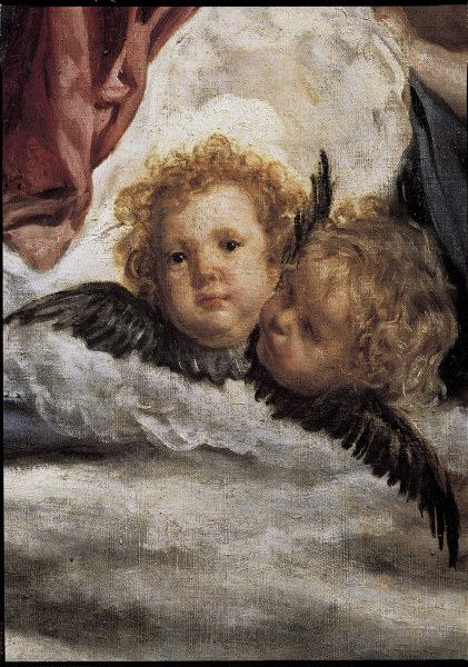 Velásquez, Krönung Mariä, Engelsköpfen von Diego Rodriguez de Silva y Velázquez
