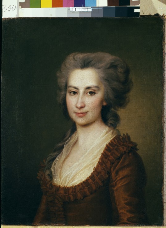 Bildnis Gräfin Praskowja Woronzowa (1749-1797) von Dimitrij Grigorjewitsch Lewizkij