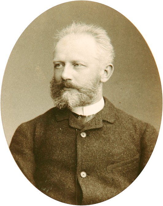 Porträt des Komponisten Pjotr I. Tschaikowski (1840-1893) von Dimitrij Grigorjewitsch Lewizkij