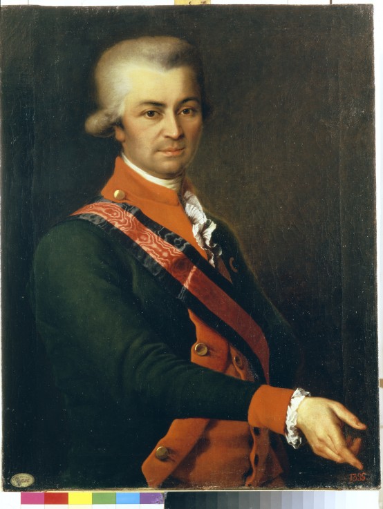 Porträt Fürst von Taurien Feldmarschall Grigori A. Potjomkin (1739-1791) von Dimitrij Grigorjewitsch Lewizkij