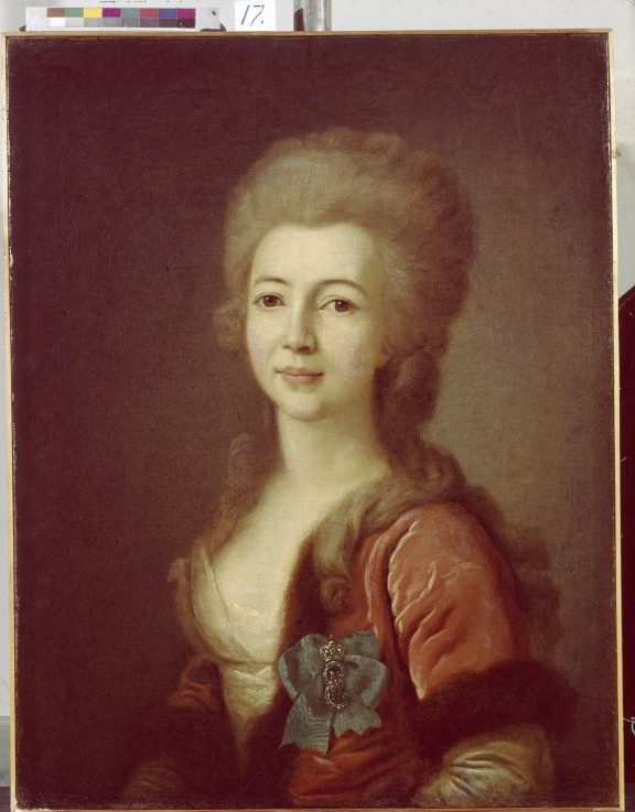 Porträt von Gräfin Ekaterina Alexeewna Woronzowa (1761-1784) von Dimitrij Grigorjewitsch Lewizkij