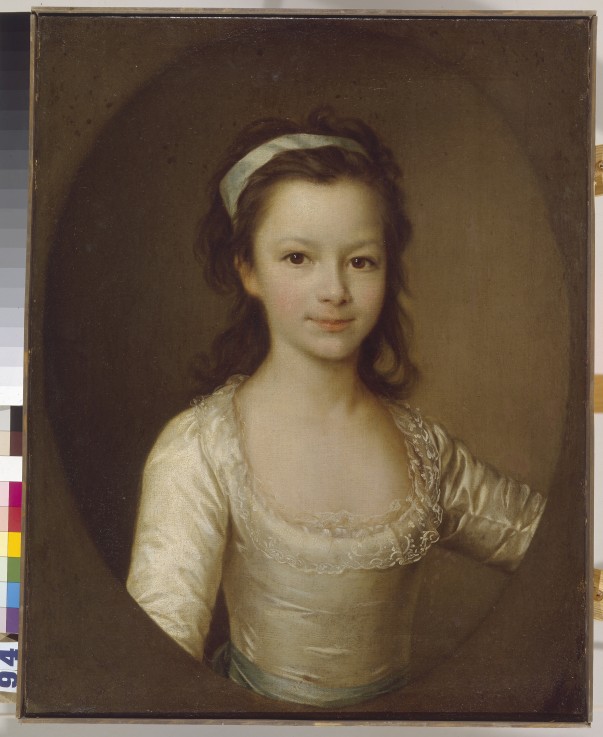 Porträt von Gräfin Jekaterina Artemiewna Woronzowa (1780-1836) als Kind von Dimitrij Grigorjewitsch Lewizkij