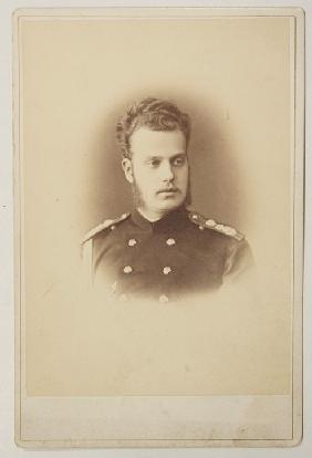 Porträt von Großfürst Alexei Alexandrowitsch von Russland (1850-1908)
