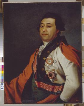 Porträt von Iwan Abramowitsch Gannibal (1735-1801)