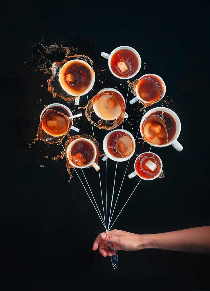 Kaffeeballons von Dina Belenko