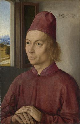 Bildnis eines Mannes (Jan van Winckele?) 1462