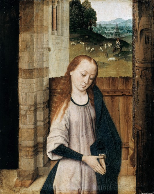 Maria in Anbetung von Dirck Bouts