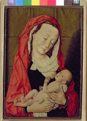 Madonna and Child (panel) 19th