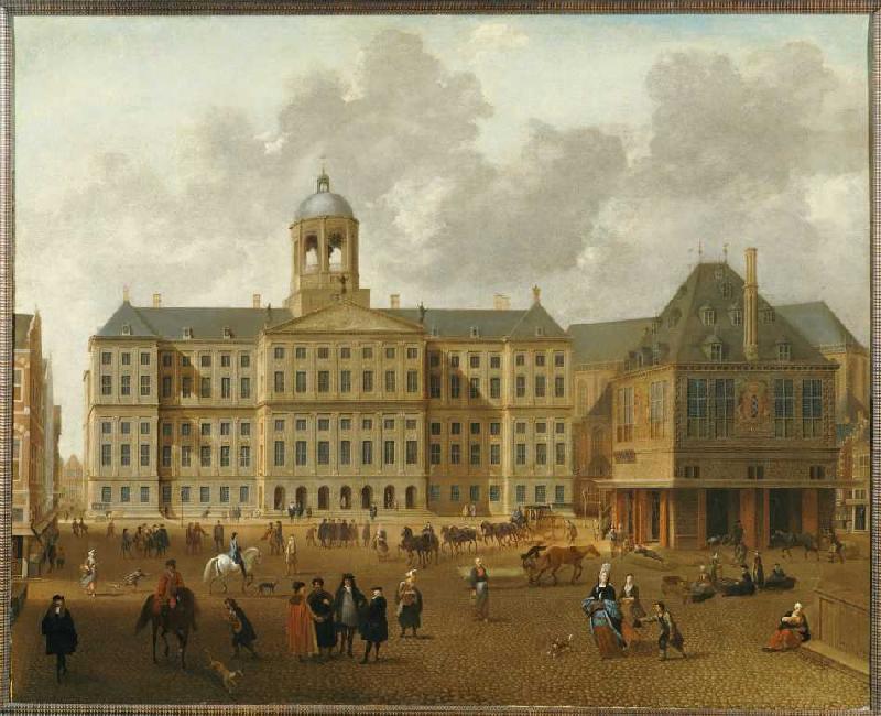 Das Rathaus von Amsterdam. von Dirck Maas
