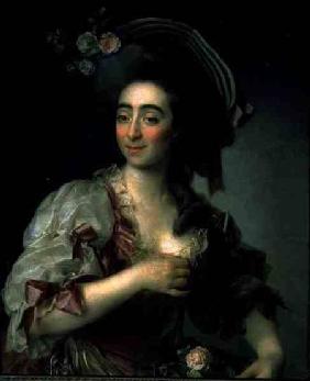 Portrait of Anna Davia-Bernucci 1782