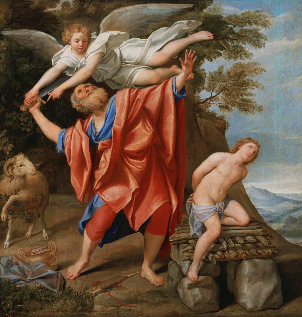 Abraham s Sacrifice von Domenichino (eigentl. Domenico Zampieri)