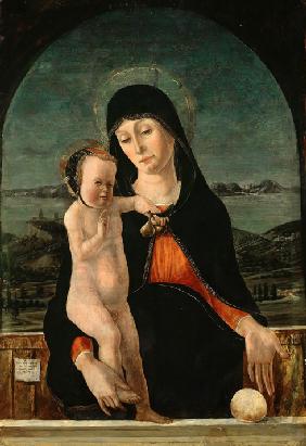 Maria mit dem Kinde 1484