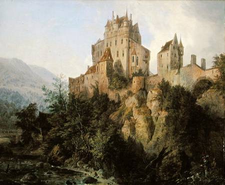 Eltz Castle von Domenico Quaglio