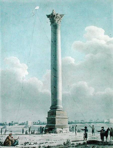 Pompey's Pillar, Alexandria von Dominique Vivant Denon