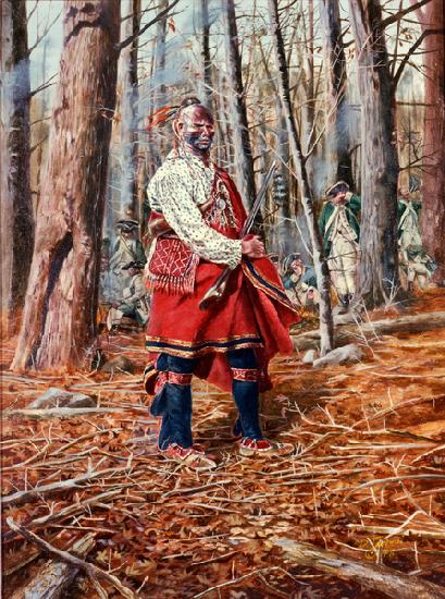 Iroquois Warrior, c.1750-84