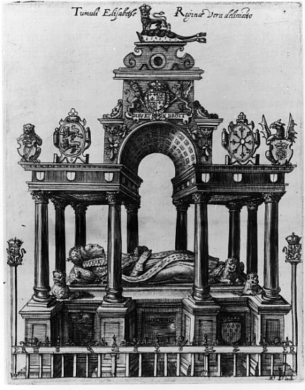 The Tomb of Elizabeth I von Dutch School