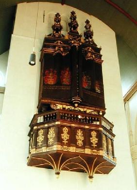 View of the organ 1637