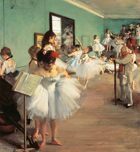 The Dance Class (Dance Examination) von Edgar Degas