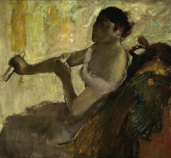 Bildnis Rose Caron von Edgar Degas