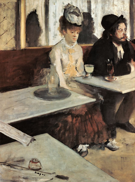 Der Absinth von Edgar Degas