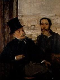 Edgar Degas und Evariste de Valernes. von Edgar Degas