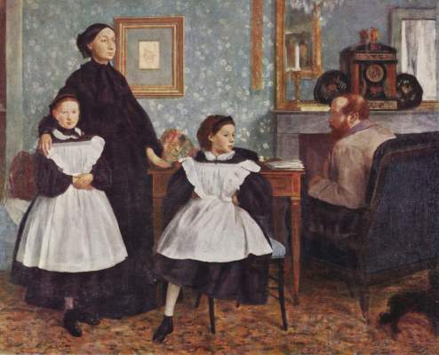 Die Familie Bellelli von Edgar Degas
