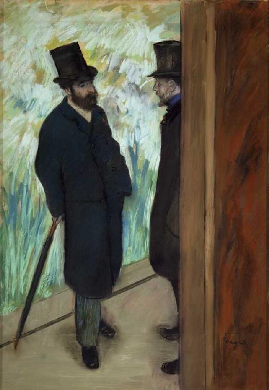 Freunde hinter den Kulissen von Edgar Degas