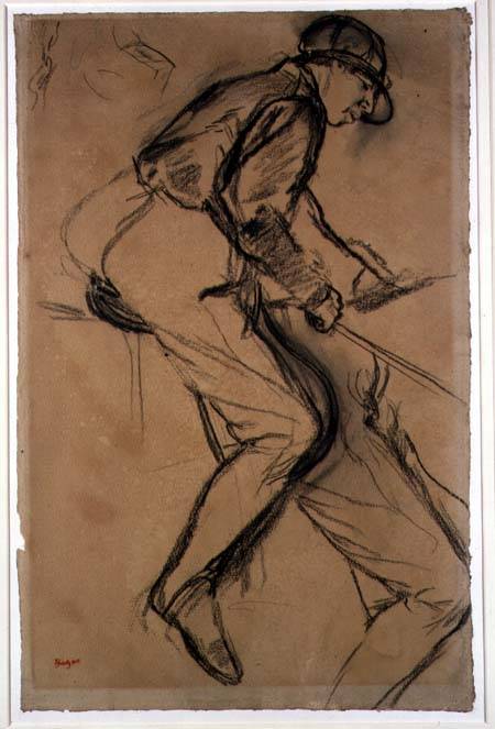 A Jockey von Edgar Degas
